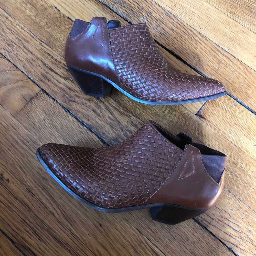 Vintage Western Leather Booties